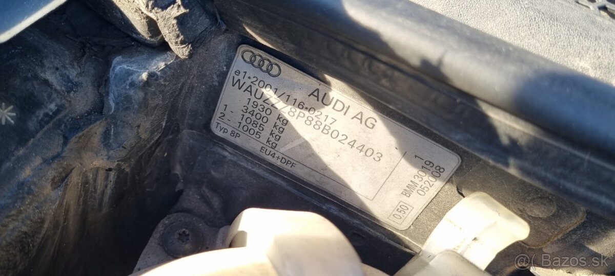 Predám Audi A3 8P 2.0 TDI 103kw BMM - 8