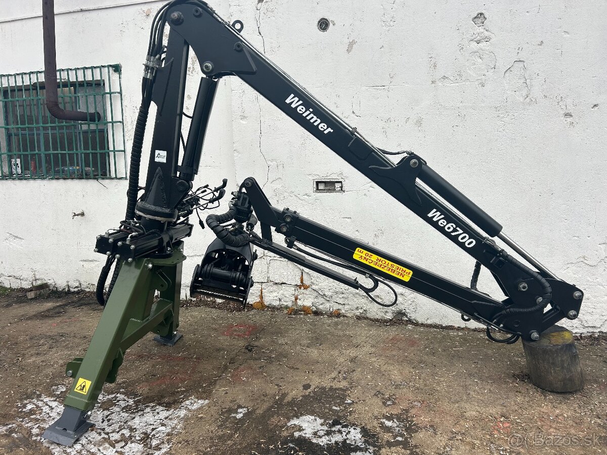 Hydraulická ruka Weimer We 6700 - 8