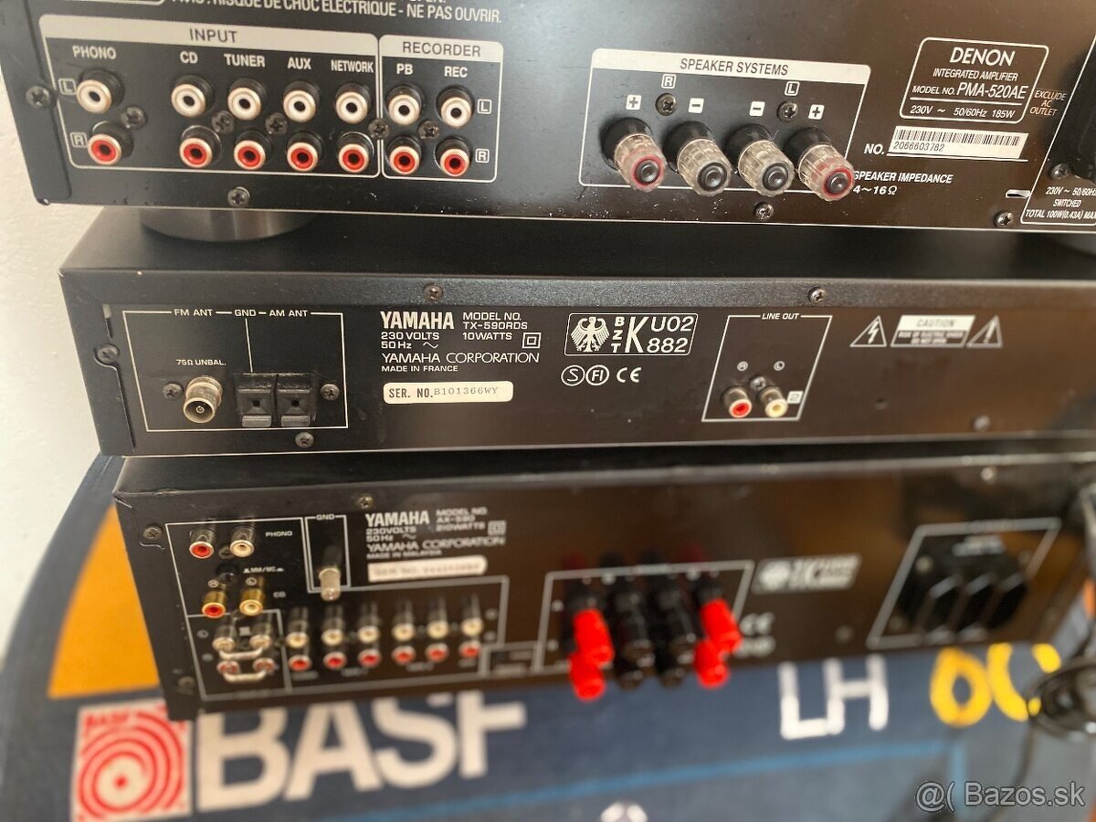 Predam zosilovac DENON a YAMAHA - 8