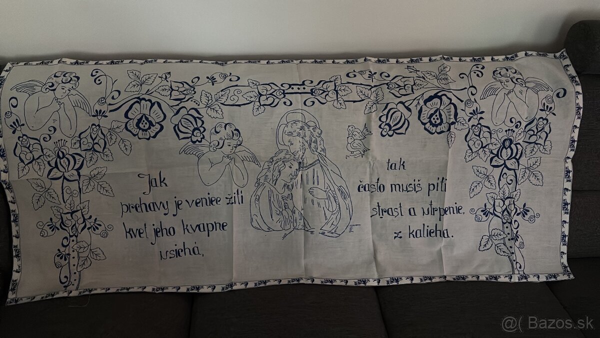 Vyšívané a maľované nástenky - 8