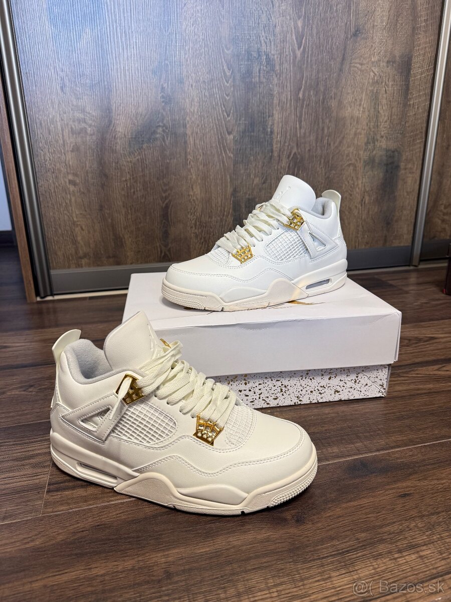 Jordan 4 metalic gold - 8