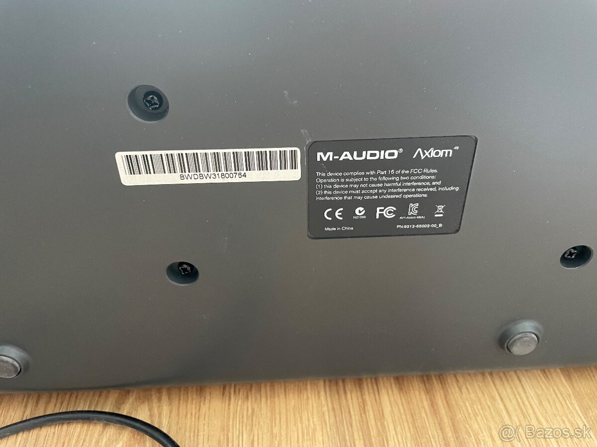 Predám klávesy M-Audio Axiom 49 MKII - 8