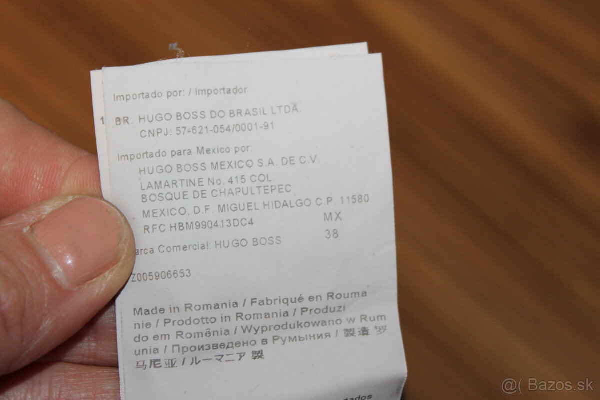 Čierne Chino nohavice Hugo Boss v. 54 - 8