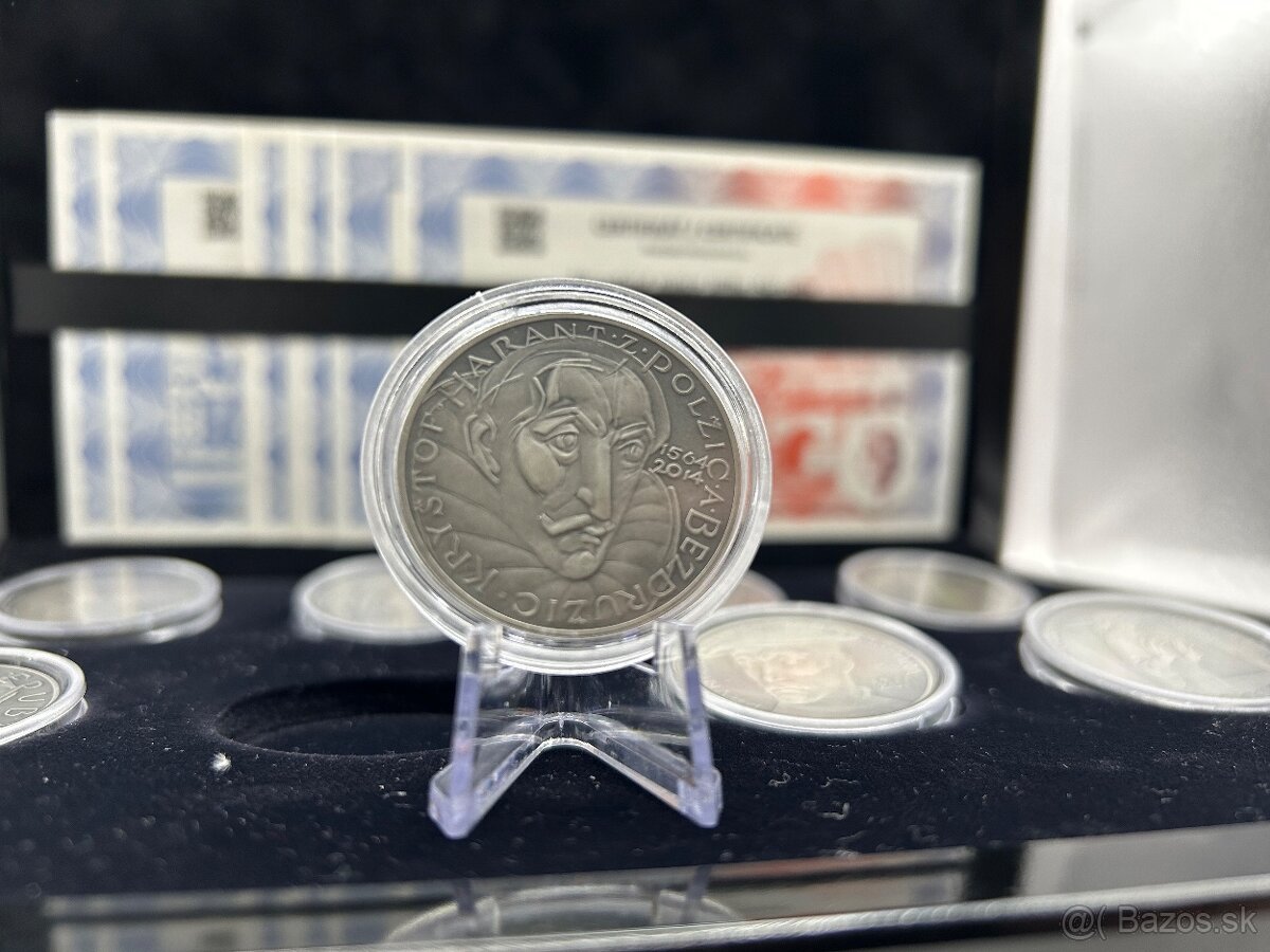 Nevydané mince Jiří Harcuba - investičné striebro 999 - 8