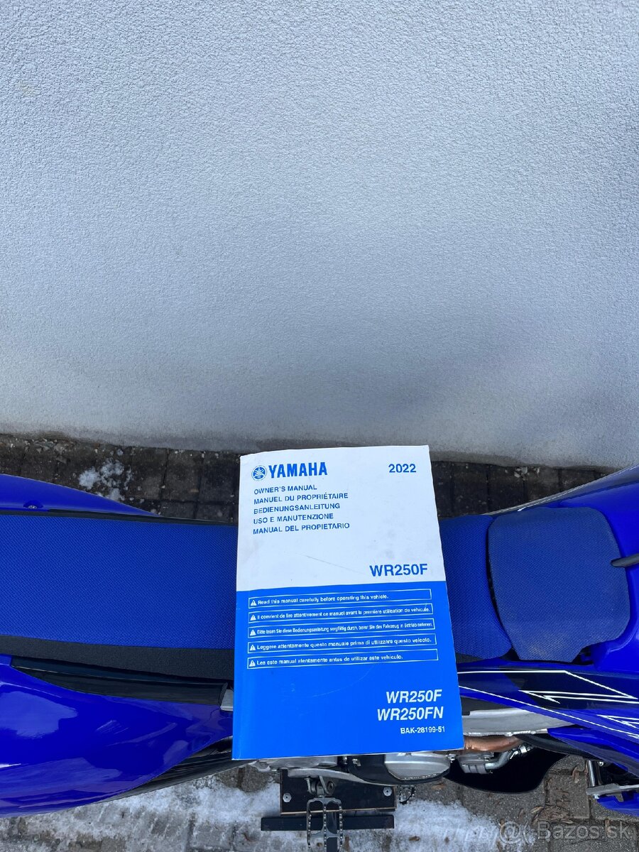 YAMAHA WR 250 F - 8