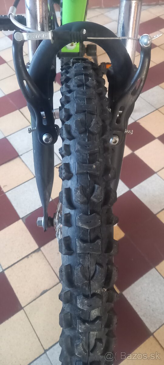 Detský celoodpružený bicykel 20 - 8