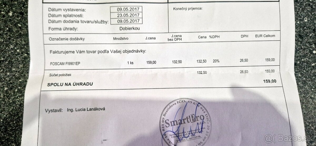 Foscam FI9901EP 4Mpx ako nová - 8