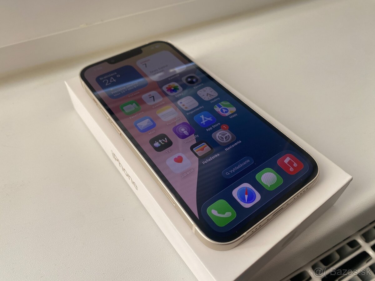 iPhone 13 128Gb Starlight - Top - 8