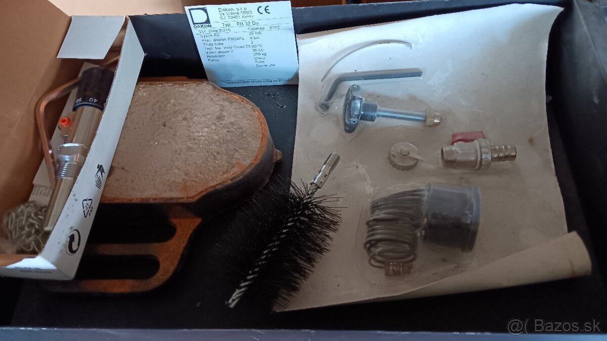 =NOVÝ= Liatinový kotol DAKON FB 32 6-článkový - 8