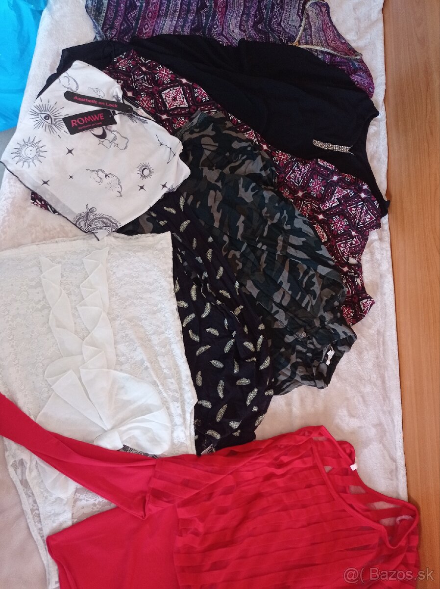 Balík dámskeho oblečenia veľkosť L - 8