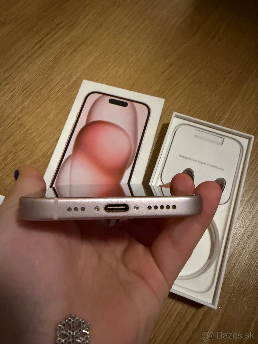Apple iphone 15 pink 128gb - 8