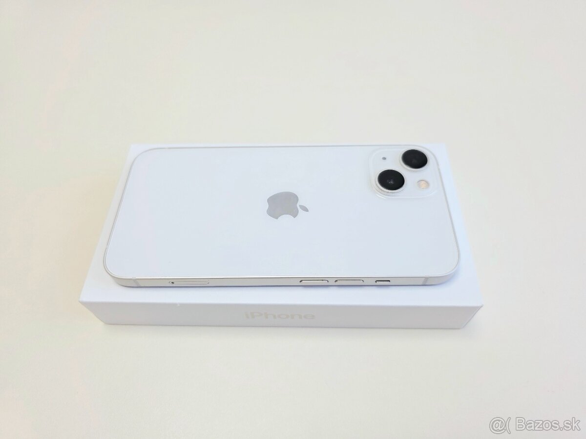 APPLE IPHONE 13 128gb STARLIGHT,BATERKA 100% - 8