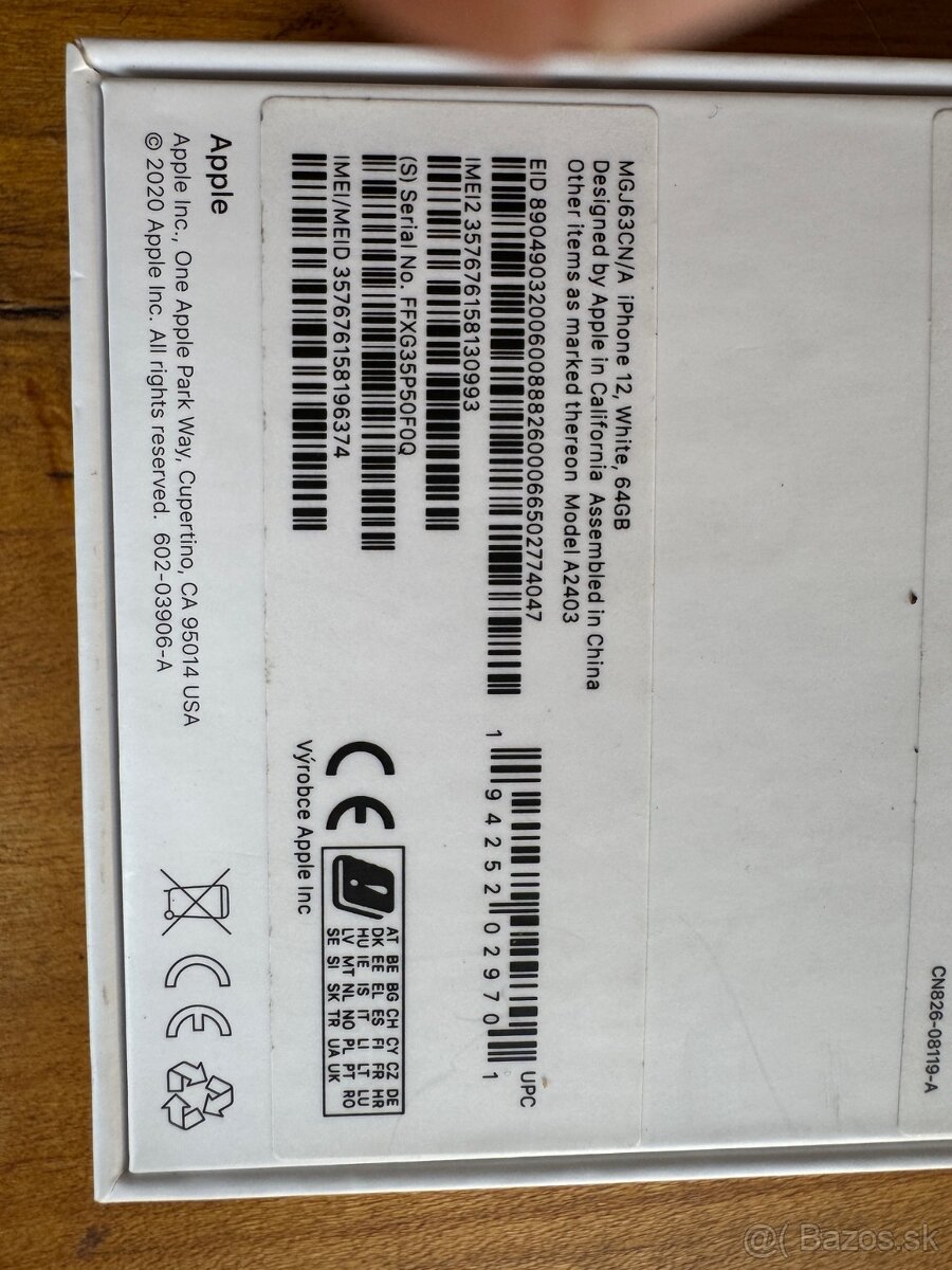 Apple Iphone 12 White 64GB - 8