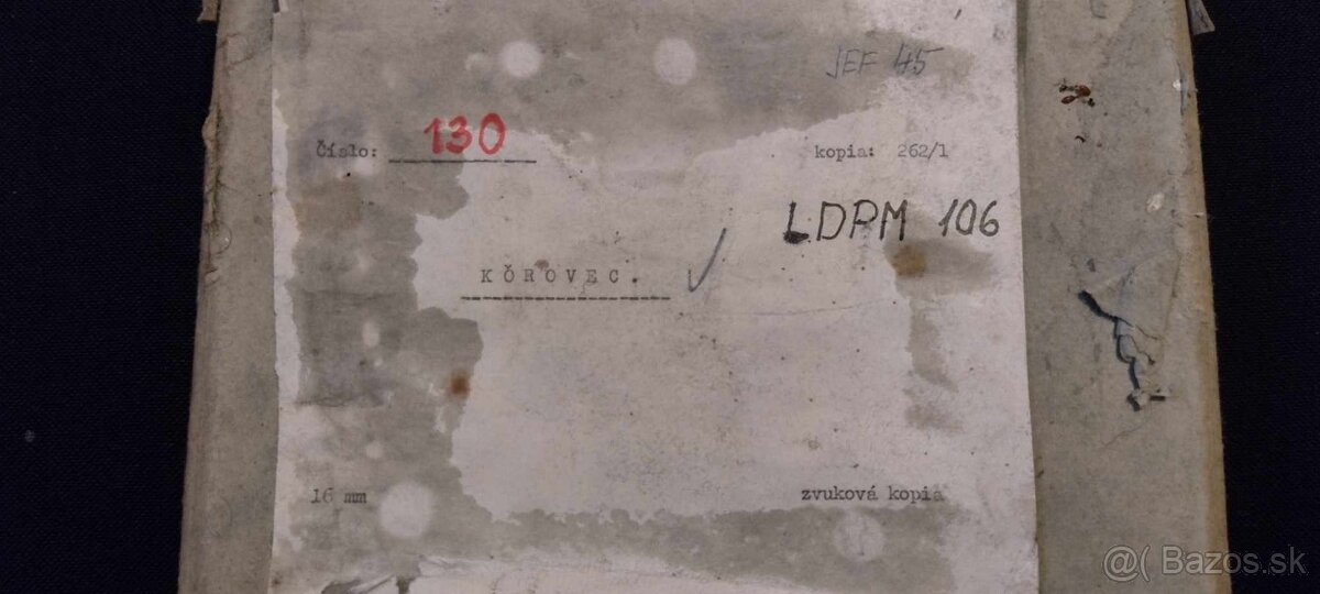 filmy 8mm/16mm / filmové laboratore Gottwaldov-Barrandov - 8