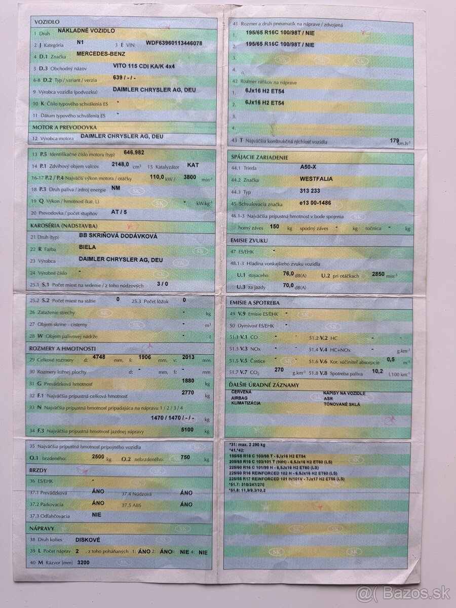 Mercedes Vito 4x4 - 8