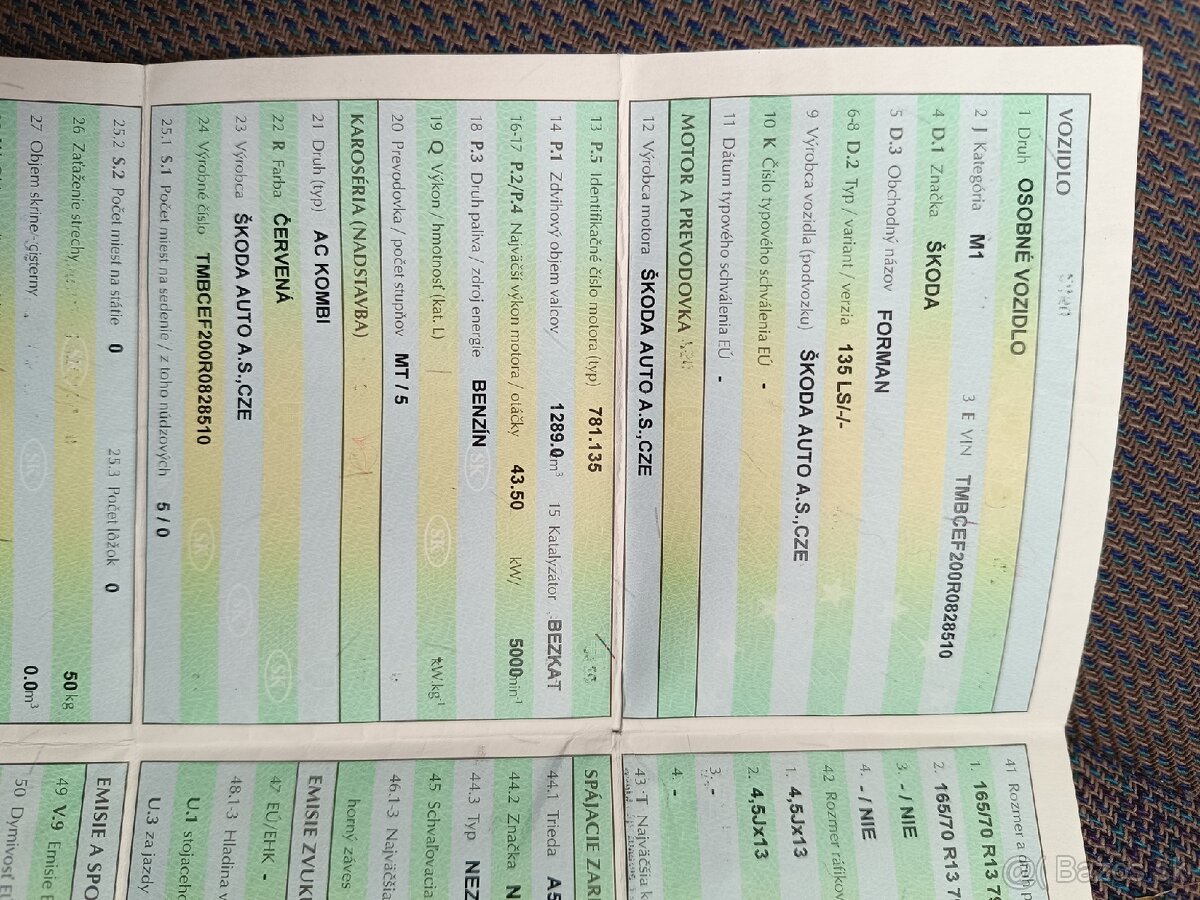 Škoda Favorit FORMAN - 8