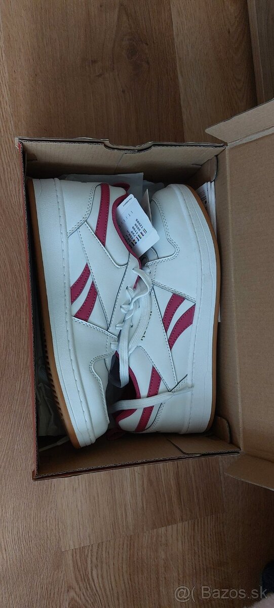 Dámske kožené tenisky Reebok 37 / Nové - 8