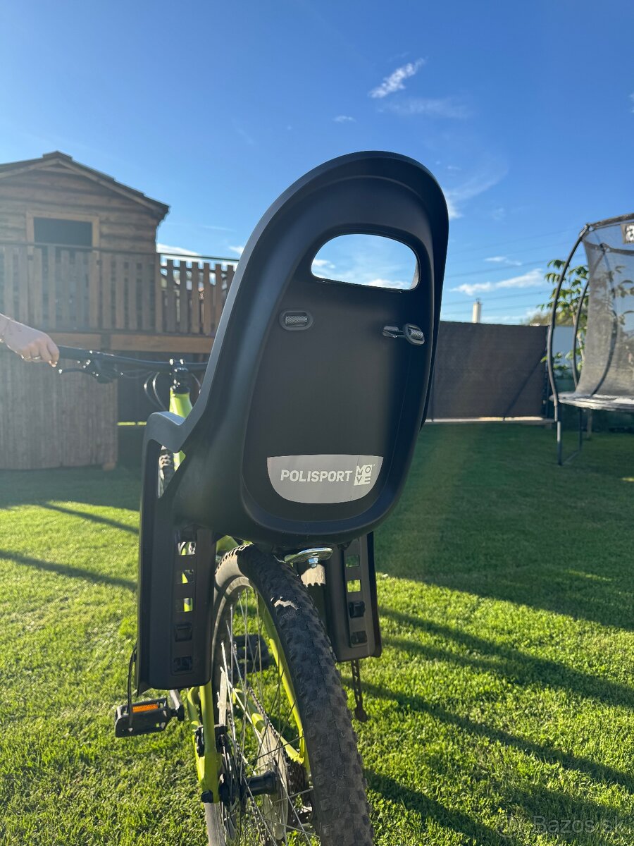 Detská zadná sedačka na bicykel POLISPORT GROOVY - 8