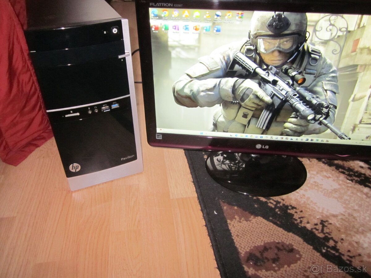 HERNÉ PC,AMD A10,16 GB,128GB,500GB,R7-240 4 GB - 8