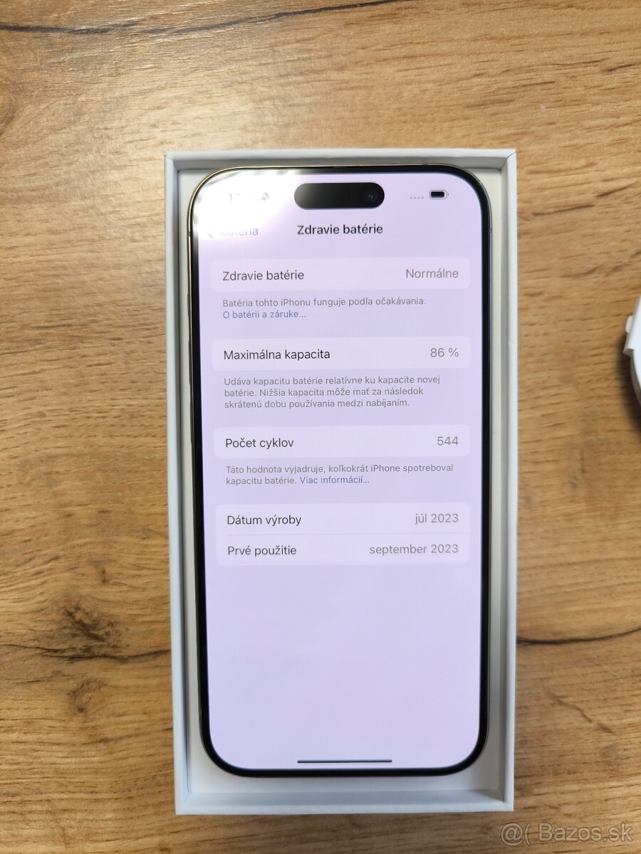 iPhone 15 Pro 128GB Natural Titanium - 8