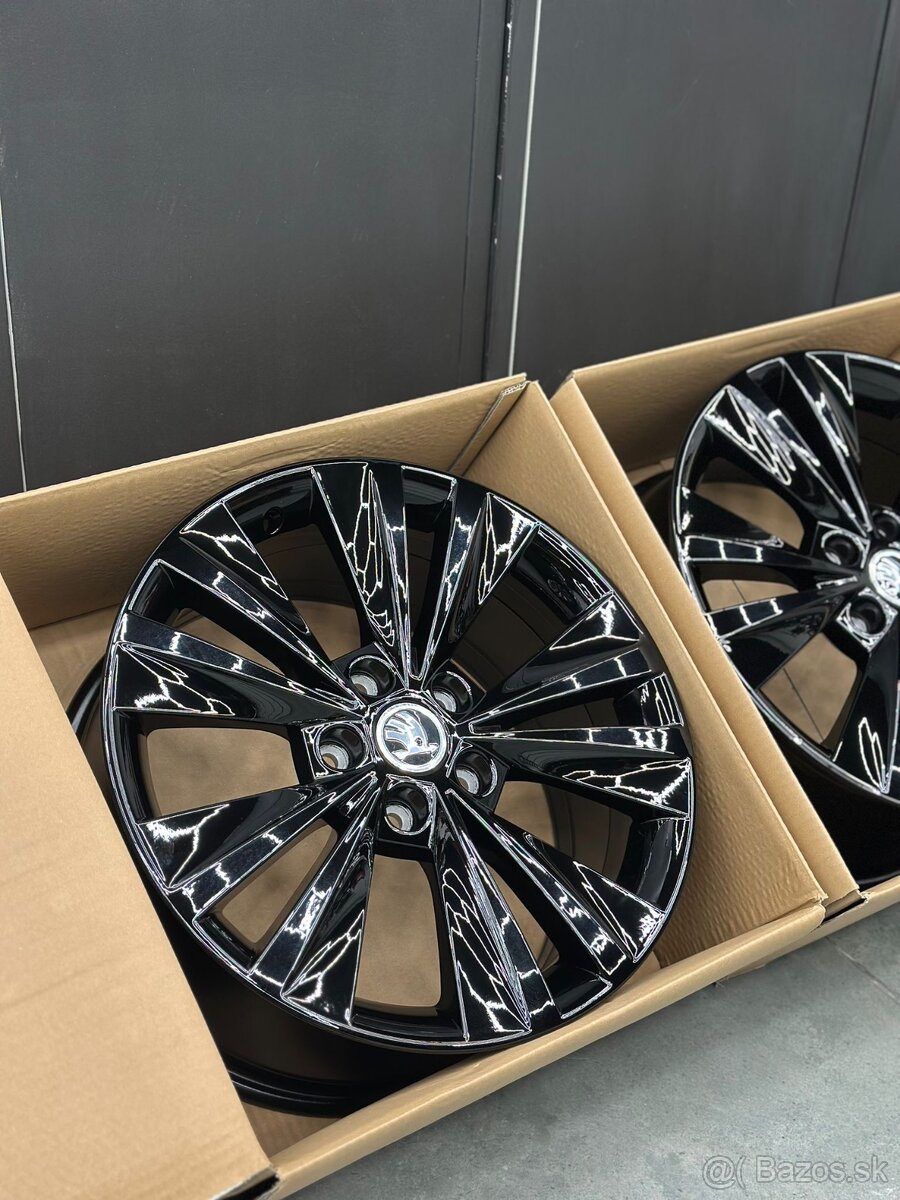 5x112 r17 superb 2 cistonove disky black original - 8