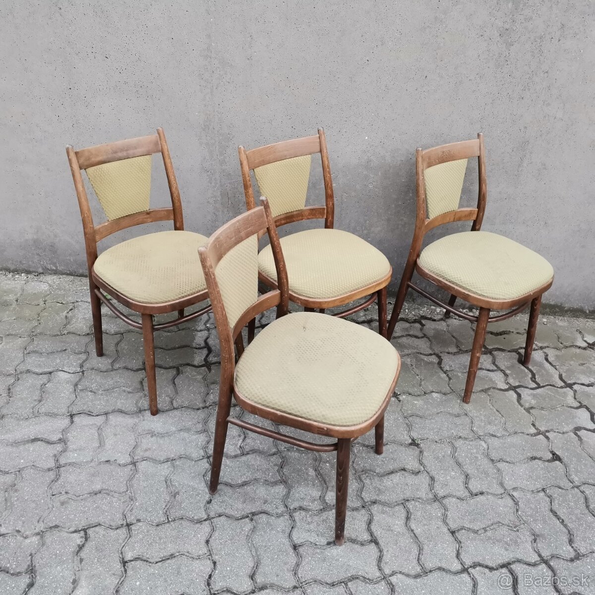 Retro stoličky Jitona Vintage 6ks - 8