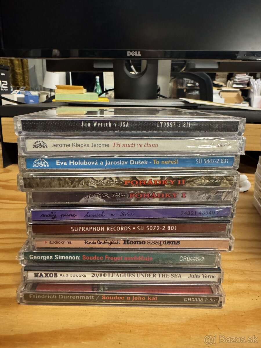 AUDIOKNIHY zbierka CD - 8