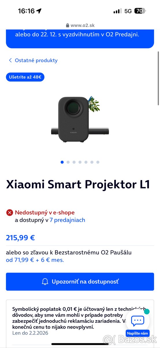 Projektor so soundbarom - 8