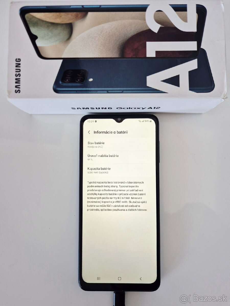 Galaxy A12 (SM-A125F/DSN) – 64GB, Blue - 8