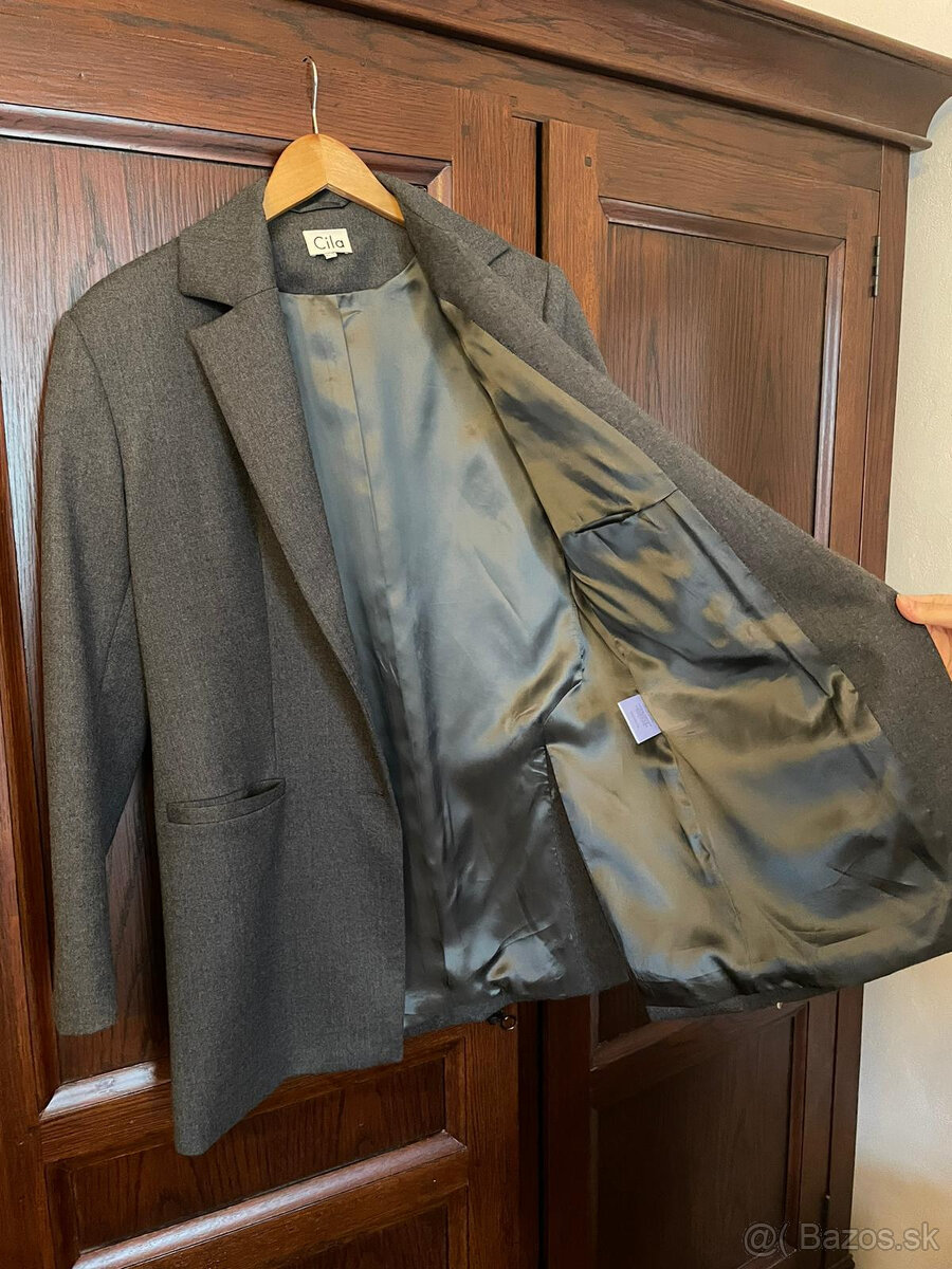 sivé sako xs - s - 8