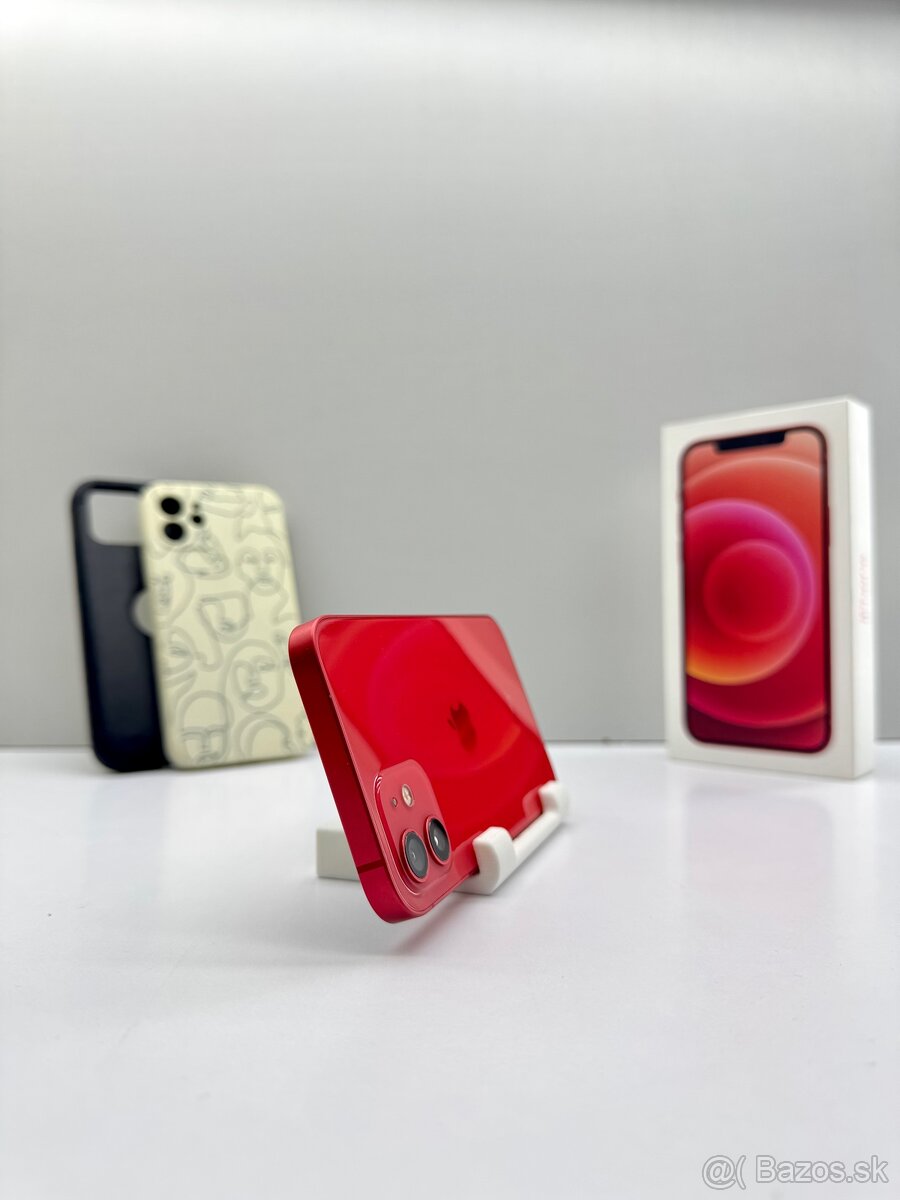 iPhone 12 RED 128GB NOVÁ BATÉRIA 100% - 8