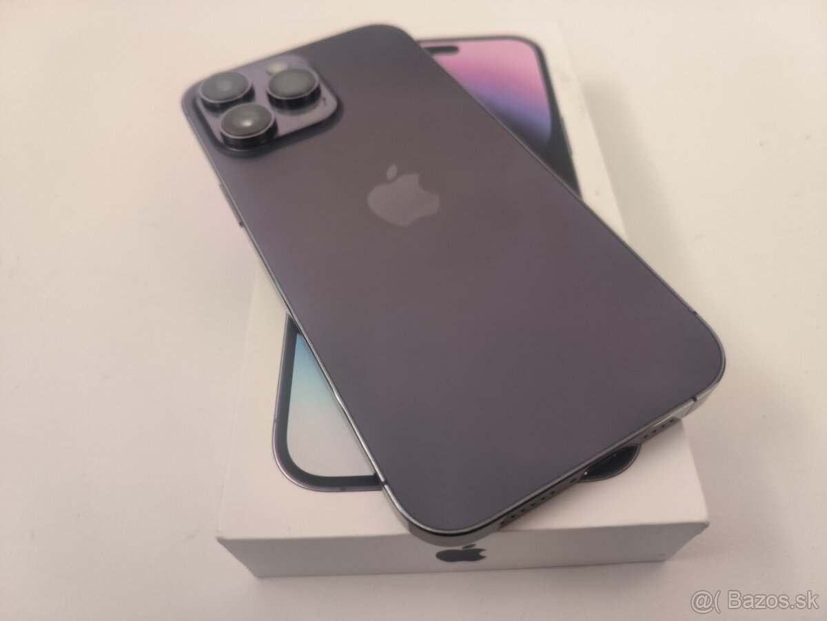 apple iphone 14 PRO MAX 1TB Purple / Batéria 86% - 8