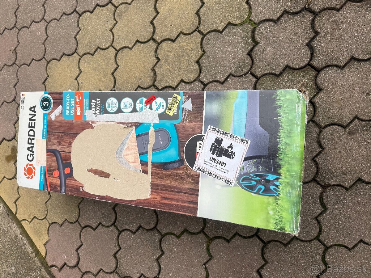 Gardena Aku kosačka HandyMower 22/18 V P4A - 8