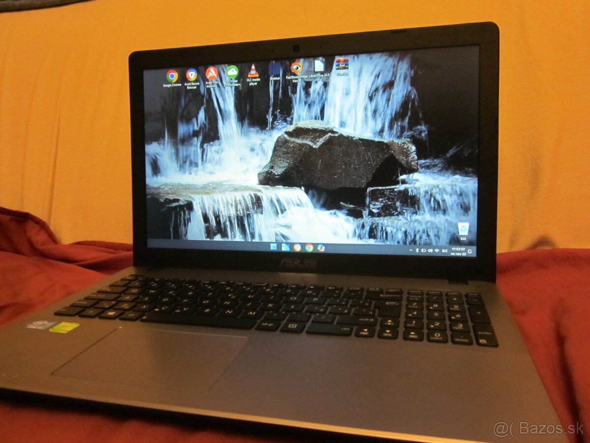 Asus notebook,i3,NvidiaGT-720,8 GB ram,SSD,SSHD,W11 - 8