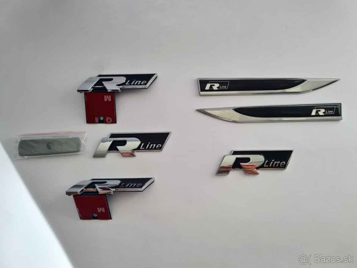 Nápisy R-LINE pre VW - 8