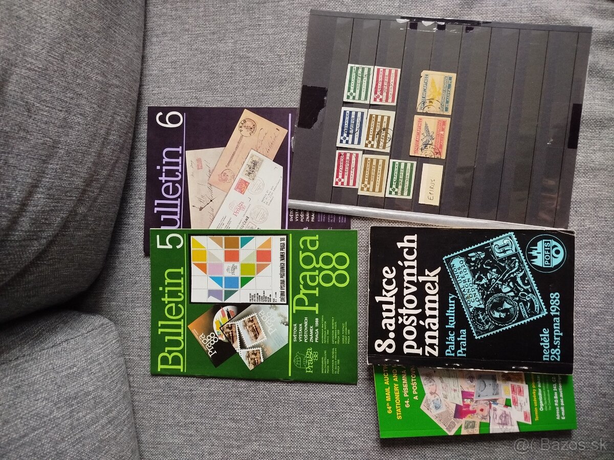 filatelistický materiál - 8