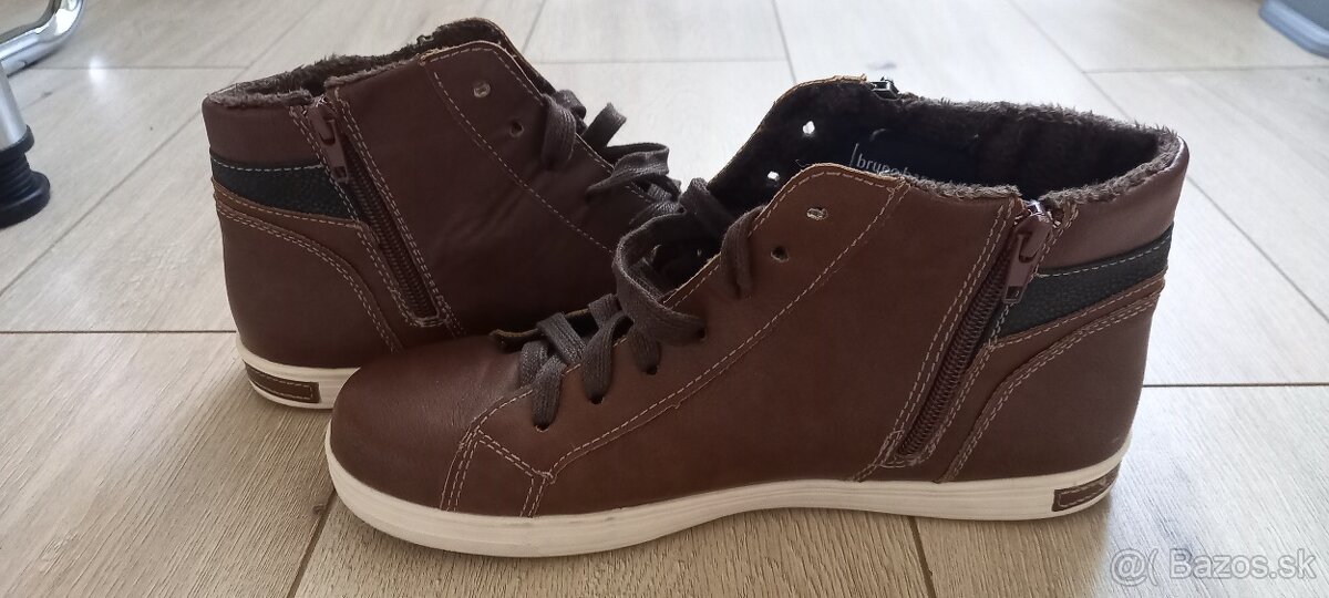 Dámske kožené zimné topánky Bruno Banani 39 - 8