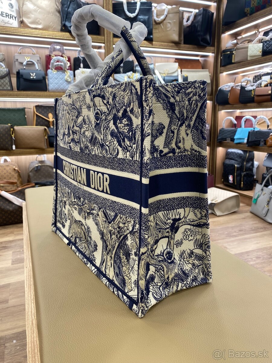 Christian Dior book tote bag - 8