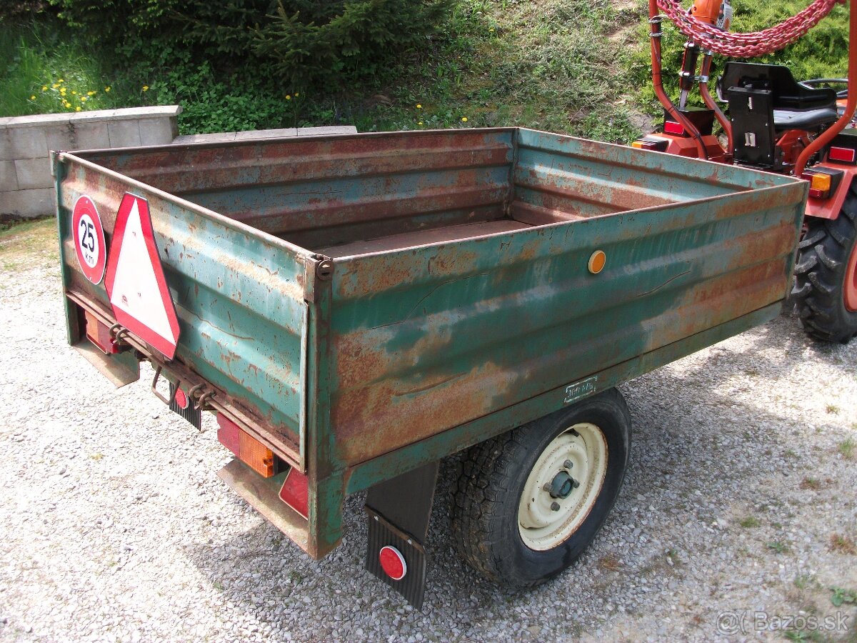 Predám orig.fabrickú vlečku-sklápač typ-ANS151. - 8