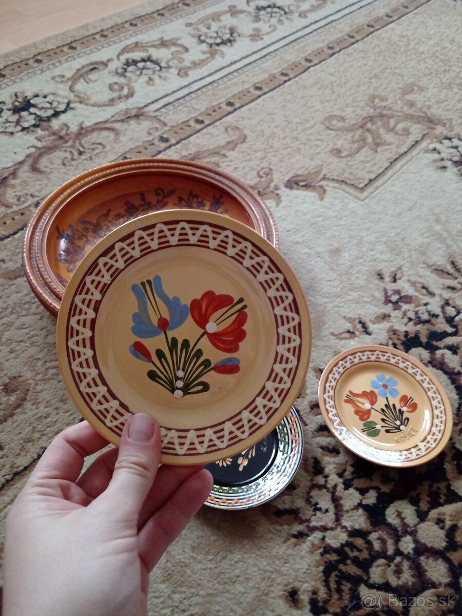 Keramika, starožitnosti, taniere, Košice - 8