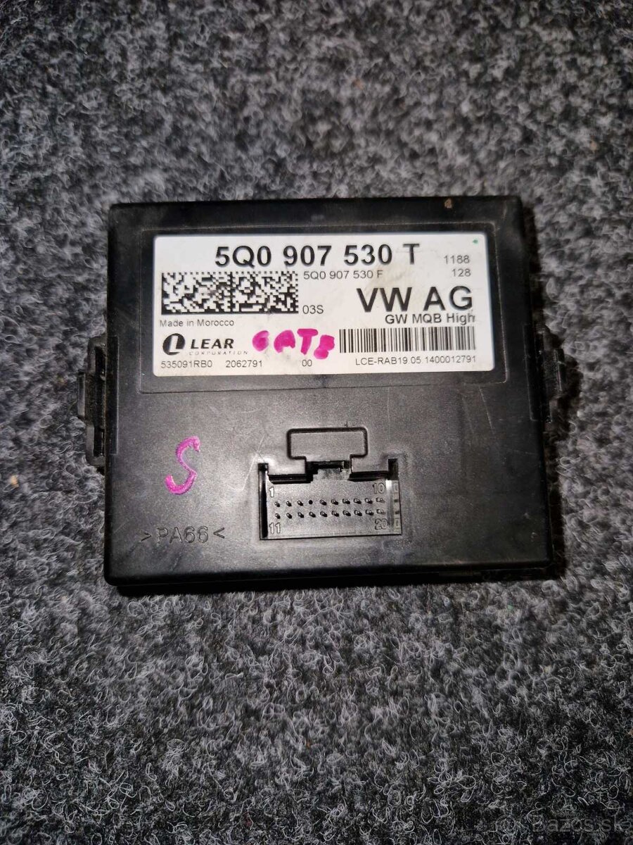 Riadiaca jednotka Škoda, VW - 8