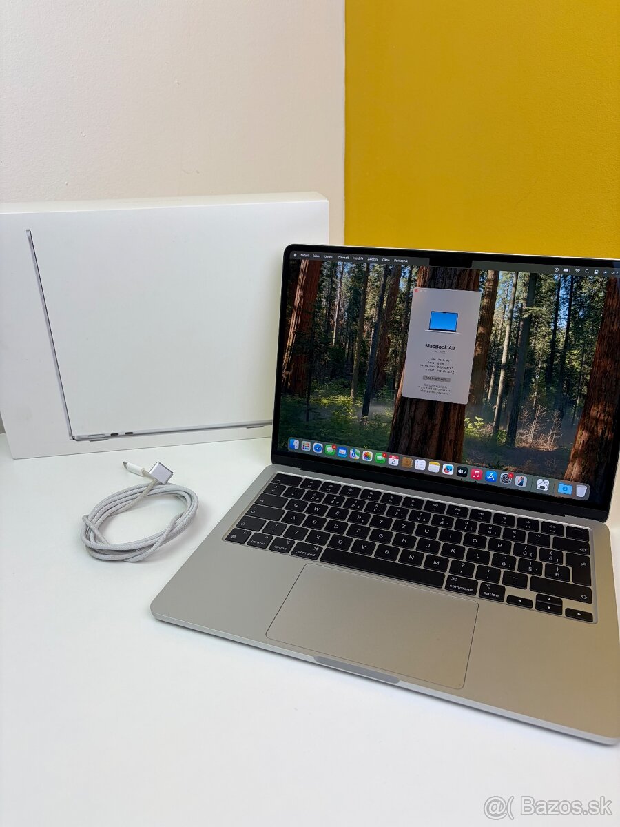 Predam vymenim Macbook Air M2 13,6” 256GB Silver - 8