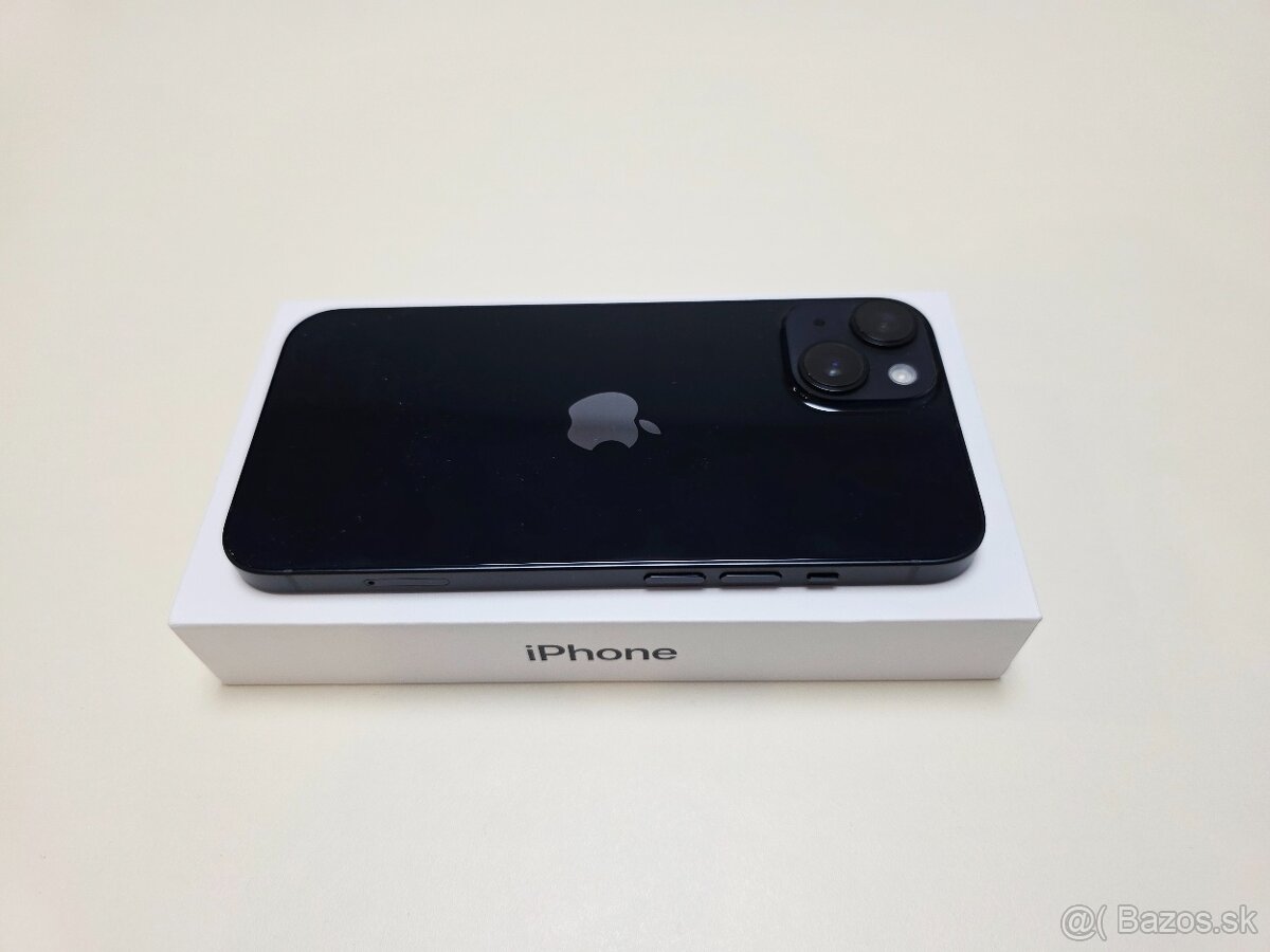 Predám Apple iPhone 14 128gb MIDNIGHT BATERKA 100% - 8