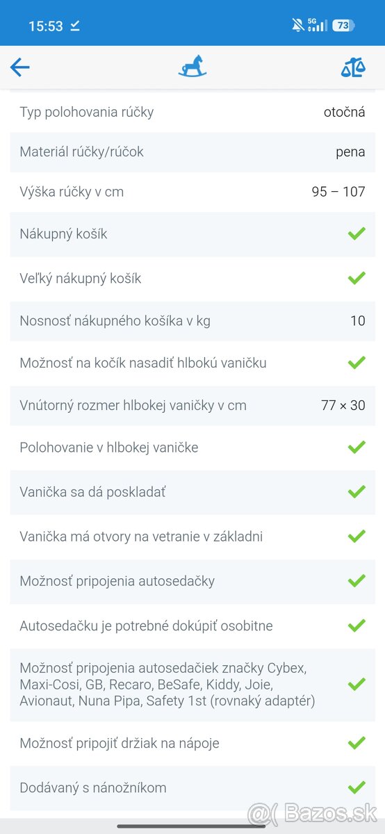 Kočík 4v1 Phil&teds Mod - 8