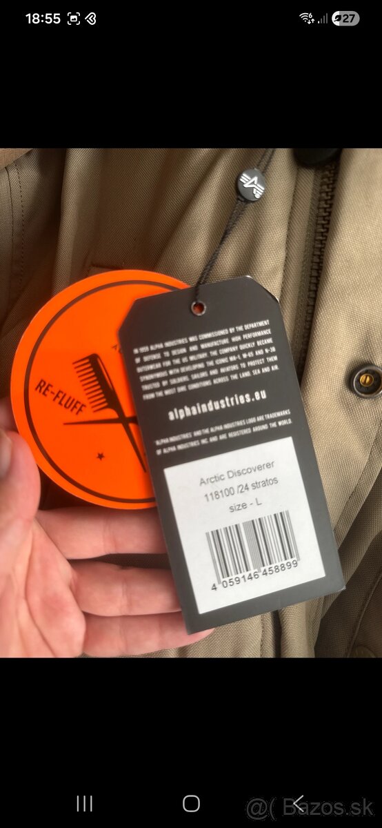 Pánska bunda Alpha industries - 8