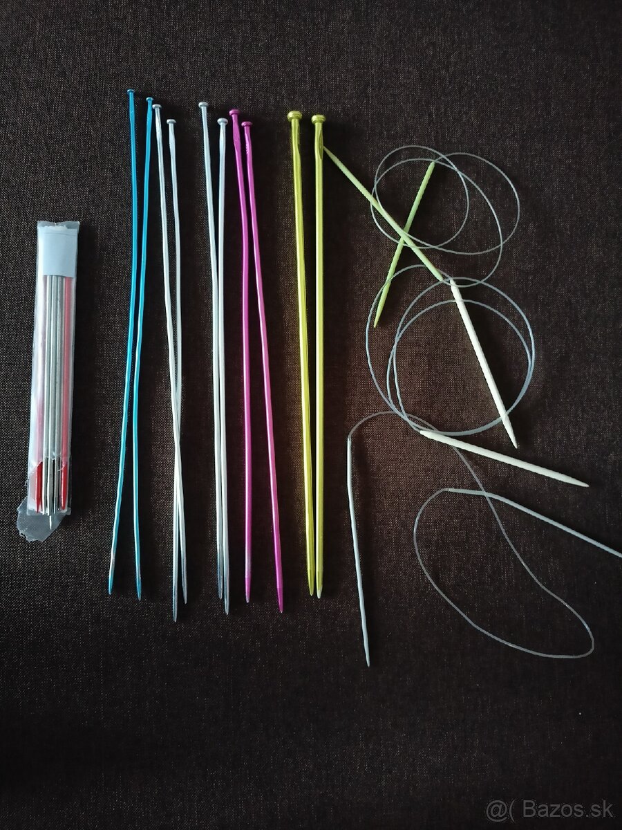 Vlna na pletenie + ihlice - 8