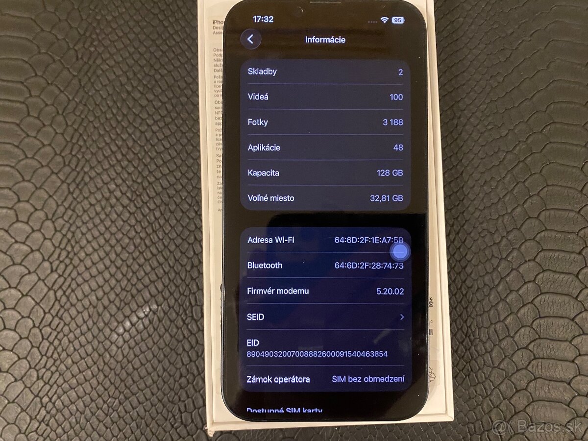 Predam Iphone 13 Midnight - 128GB - 8