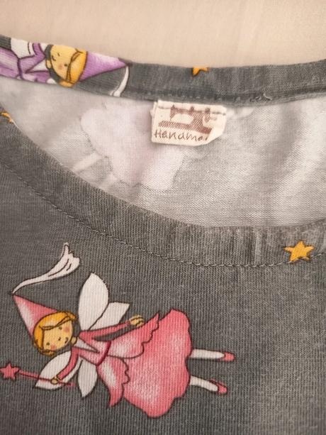 Handmade šaty s tričkom 110 - 8