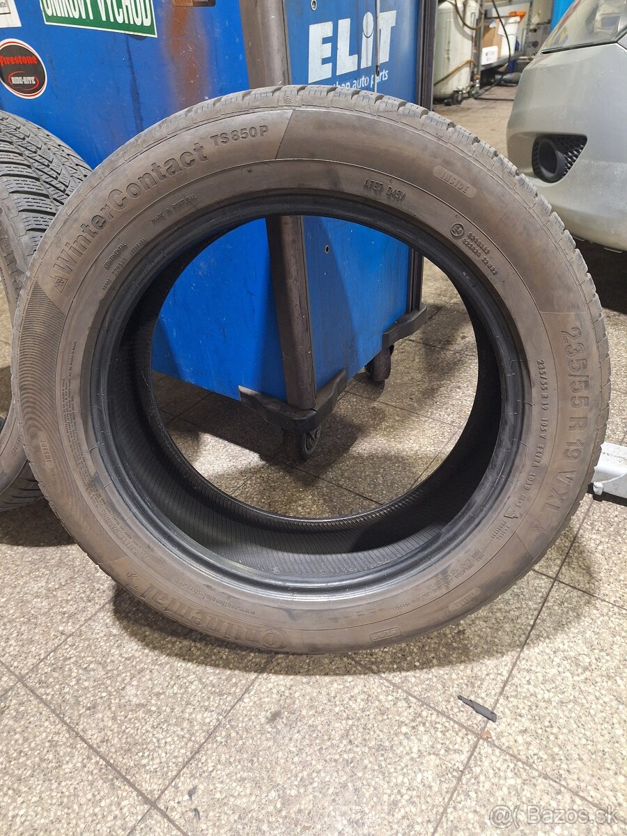 ZIMNÉ PNEUMATIKY CONTINENTAL 235/55 R19 - 8