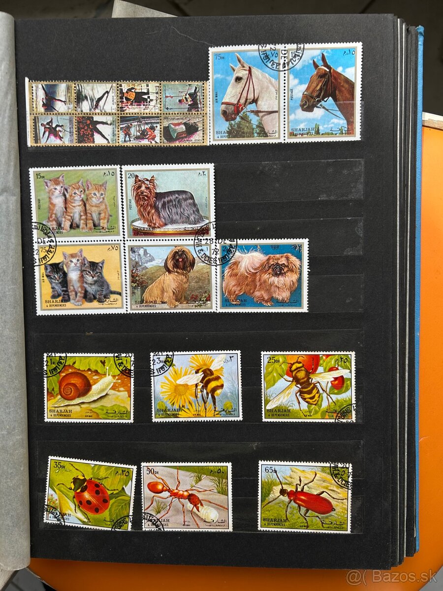 Staré poštové znamky 70-80 roky - 8